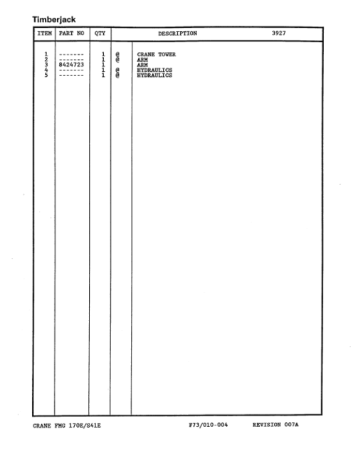 Timberjack 990 Wheeled Harvesters (SN 990157-999999) Parts Catalog Manual - WC990157 - Image 4