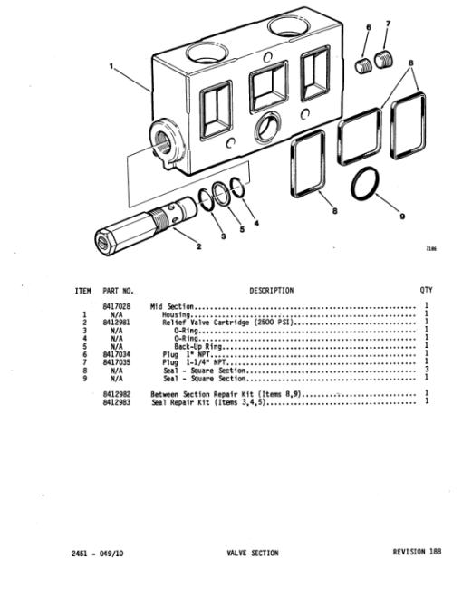 John Deere T25, 2515, 2518, 2520 Tracked Feller Bunchers (SN C96030-C97064) Parts Catalog Manual - WCC96030 - Image 3