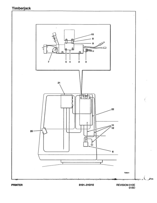 Timberjack 608 Tracked Feller Bunchers (SN CI9149–CE9999 & 960000–977189) Parts Catalog Manual - WCF276802 - Image 2