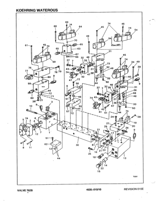 Koehring 746B (Samsung) Felling Head (SN 0275-0508) Parts Catalog Manual - WCF277023 - Image 4