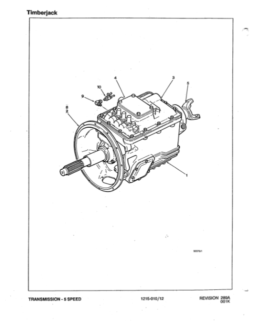 Timberjack 230A, 230F Forwarders (SN CB7747–967503) Parts Catalog Manual - WCF277093 - Image 3