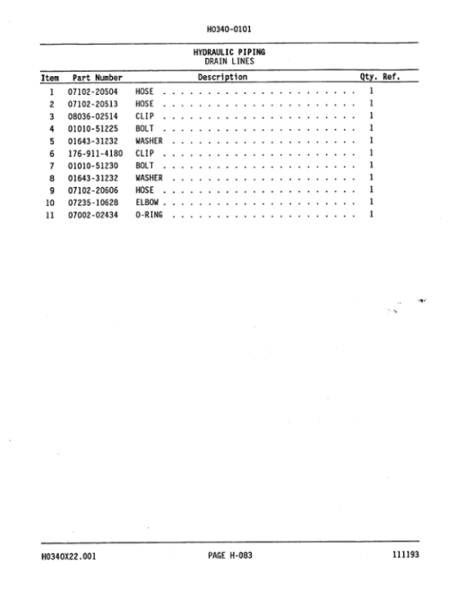 Timberjack 635 Knuckleboom Loader (SN CE1195-972004) Parts Catalog Manual - Image 4