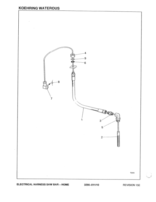 Koehring Waterous 762B Harvesting Heads (SN 762B0331–762B0508) Parts Catalog Manual - Image 2