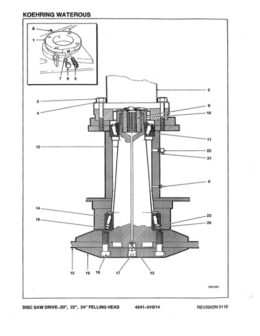 Timberjack 850, 950 Tracked Feller Bunchers (SN 950001-970775 & 969127-10BA1293) Parts Catalog Manual - WCF284356 - Image 4