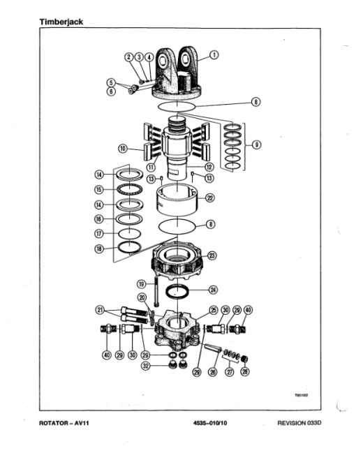 John Deere 608 Tracked Feller Bunchers (SN 987190–987360) Parts Catalog Manual - WCF287837 - Image 3