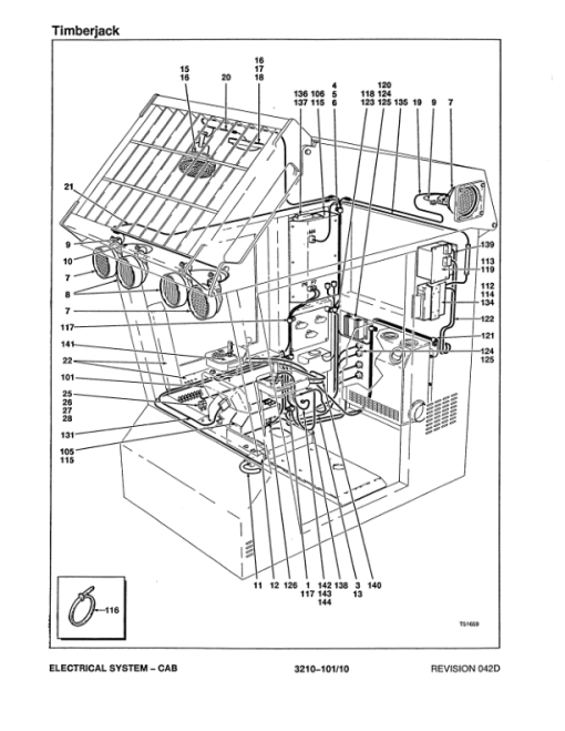 John Deere 2618, 2628 Tracked Feller Bunchers (SN 997416- ) Parts Catalog Manual - WCF291072 - Image 3