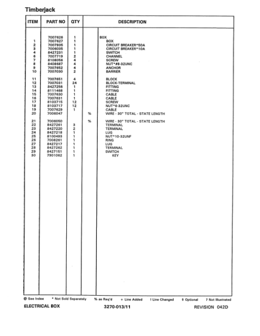 John Deere 2618, 2628 Tracked Feller Bunchers (SN 997416- ) Parts Catalog Manual - WCF291072 - Image 4