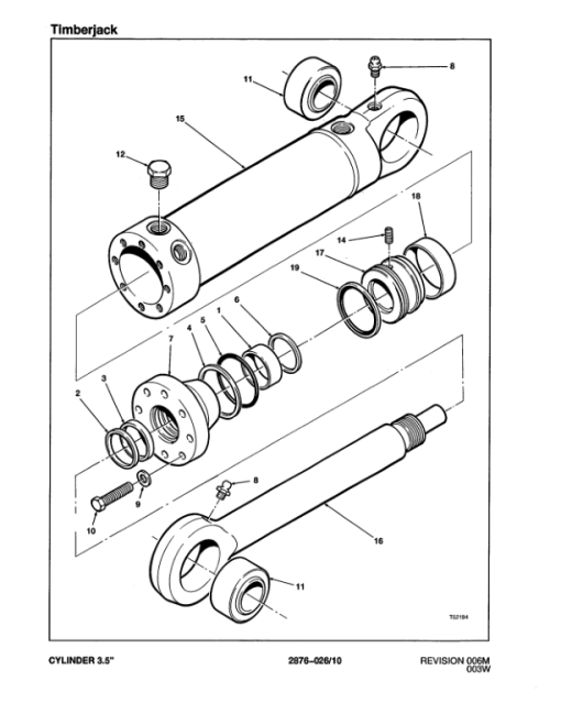 Timberjack S567 Stt Disc Saw Felling Heads (SN 10BC1594-10BC1899) Parts Catalog Manual - WCF294949 - Image 4