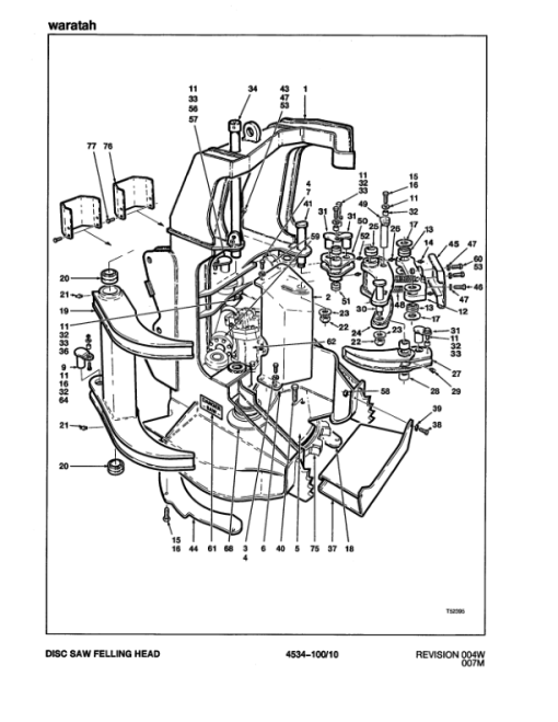 John Deere FD118 Dtt Disc Saw Felling Heads (SN 10BC1327-10BC1862) Parts Catalog Manual - Image 2