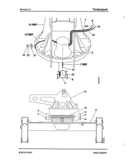 Timberjack 530 Knuckleboom Loader Parts Catalog Manual - Image 4