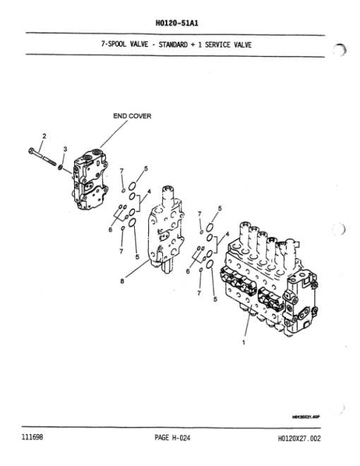 John Deere Timberjack 835 Knuckleboom Loader (SN 90CK4013, 90CK4015, 90CK4018, 90CK4019) Parts Catalog Manual - Image 2