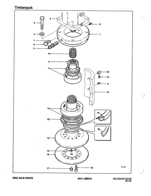 Timberjack FD22 Felling Heads (SN 10BC1751-10BC1862) Parts Catalog Manual - WCF381469 - Image 3