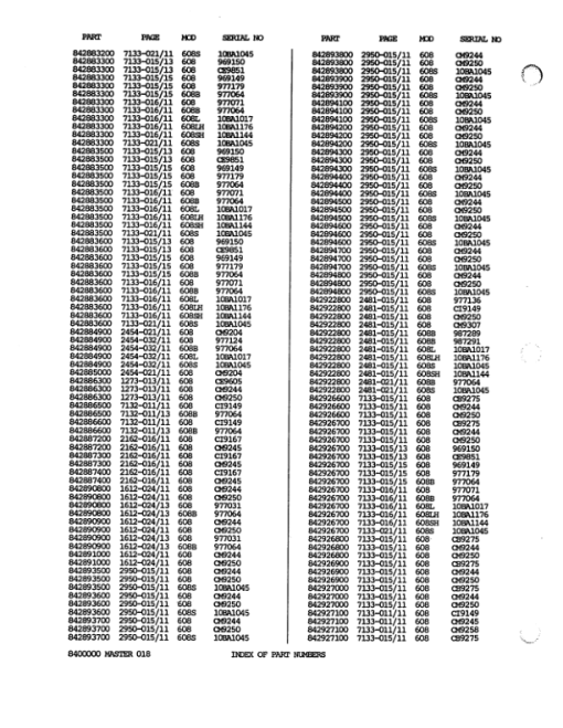 Timberjack 608 Tracked Feller Bunchers (SN Woodstock Build up to 10BA1046) Parts Catalog Manual - WCF435216 - Image 3