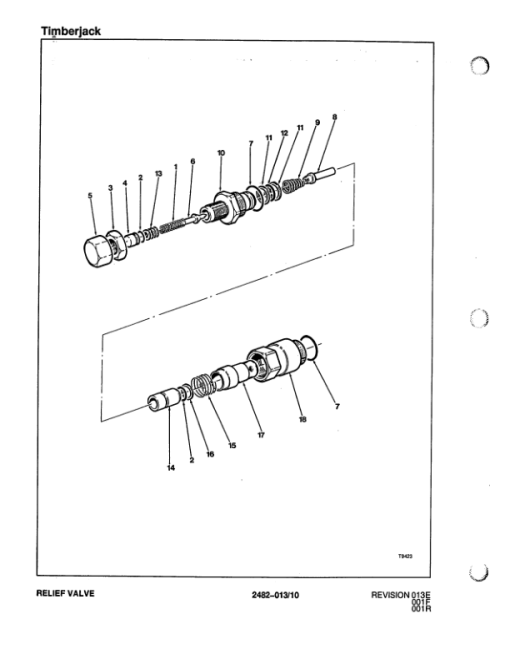 Timberjack 608 Tracked Feller Bunchers (SN Woodstock Build up to 10BA1046) Parts Catalog Manual - WCF435216 - Image 4