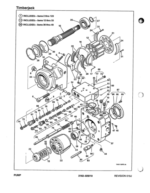 John Deere 850, 950 Tracked Feller Bunchers (SN 969125 - 10BA127& 1969125 - 10BA1293) Parts Catalog Manual - Image 4