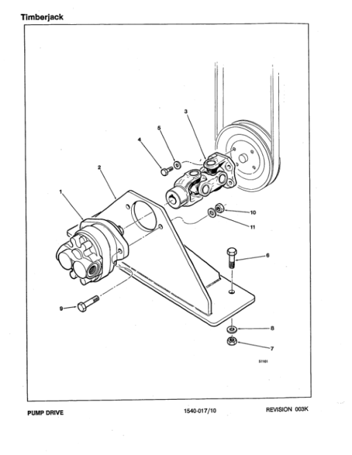 Timberjack 610 Forwarders (Applicable to SN 983283 Only) Parts Catalog Manual - WCSCR1991 - Image 4