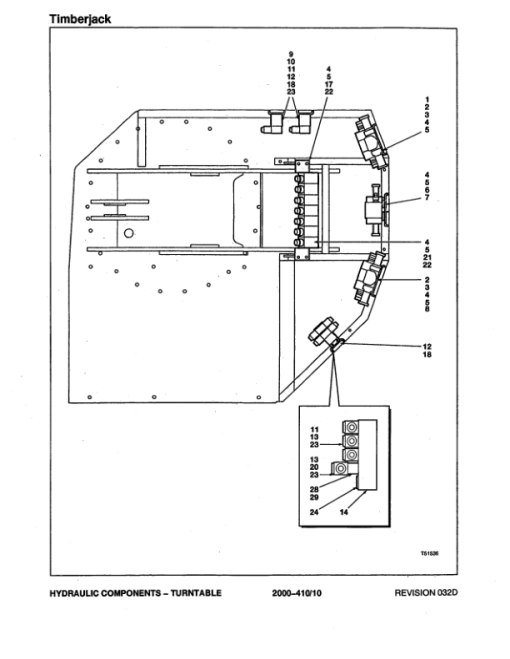 John Deere 2628 Tracked Feller Bunchers Parts Catalog Manual - WCSCR3002 - Image 2