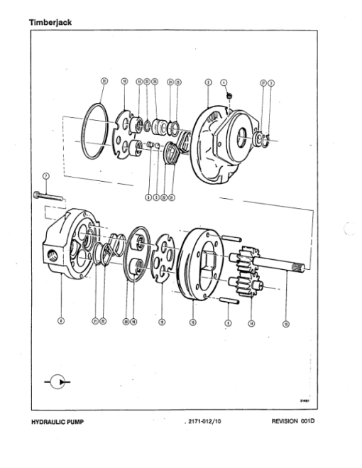 John Deere 608B Tracked Feller Bunchers (977064 and up) Parts Catalog Manual - WCSCR3026 - Image 2