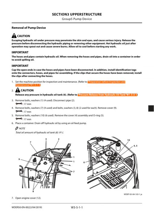 Hitachi ZX85USB-6 Excavator Service Repair Manual - Image 2