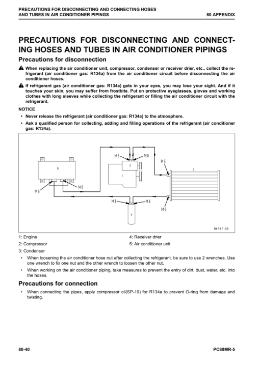 Komatsu PC80MR-5 Excavator Service Repair Manual - Image 5