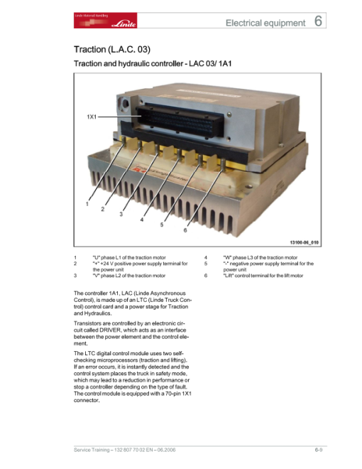 Linde N20, N24 Order Picker Type 132 Repair Service Manual - Image 5