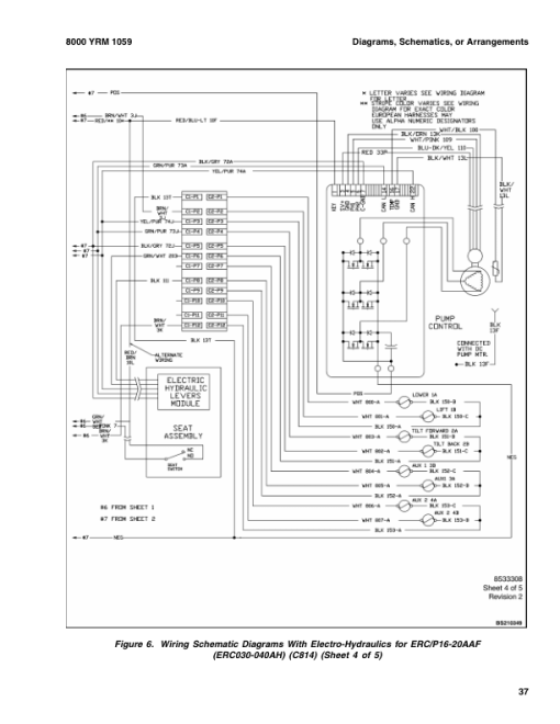 Yale ERC030AH, ERC040AH Forklift B814 Service Repair Manual - Image 4