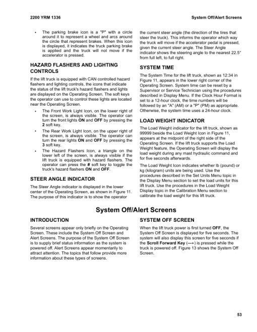 Yale ERC030VA, ERC035VA, ERC040VA Forklift A969 Service Repair Manual - Image 5