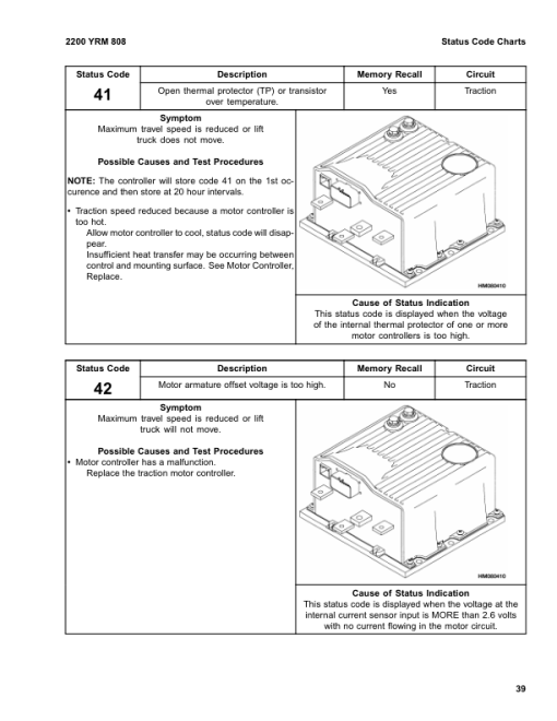 Yale ERC070HG, ERC080HG, ERC100HG, ERC120HG Forklift A839 Service Repair Manual - Image 4