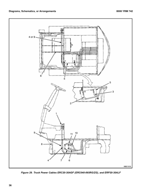 Yale ERC20AGF,ERC25AGF, ERC30AGF Forklift E108 Series Repair Manual - Image 5