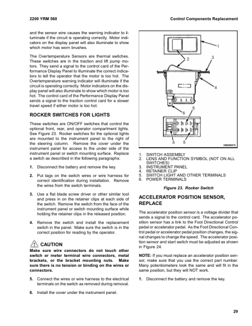 Yale ERC35HG, ERC40HG, ERC45HG, ERC55HG Forklift A839 Service Repair Manual - Image 4