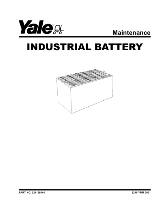 Yale ERC35HG, ERC40HG, ERC45HG, ERC55HG Forklift C839 Service Repair Manual