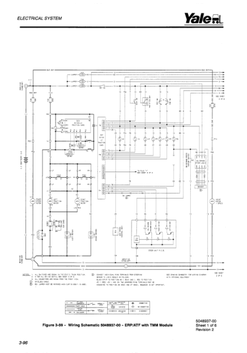 Yale ERP16ATF, ERC16ATF, ERP18ATF, ERC18ATF, ERP20ATF, ERC20ATF Forklift A807 Service Repair Manual - Image 3