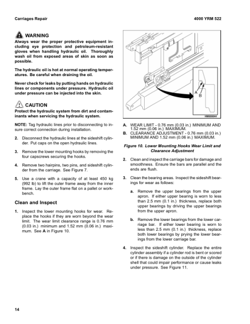 Yale ERP16ATF, ERP18ATF, ERP20ATF Electric Forklift D807 Series Repair Manual - Image 3