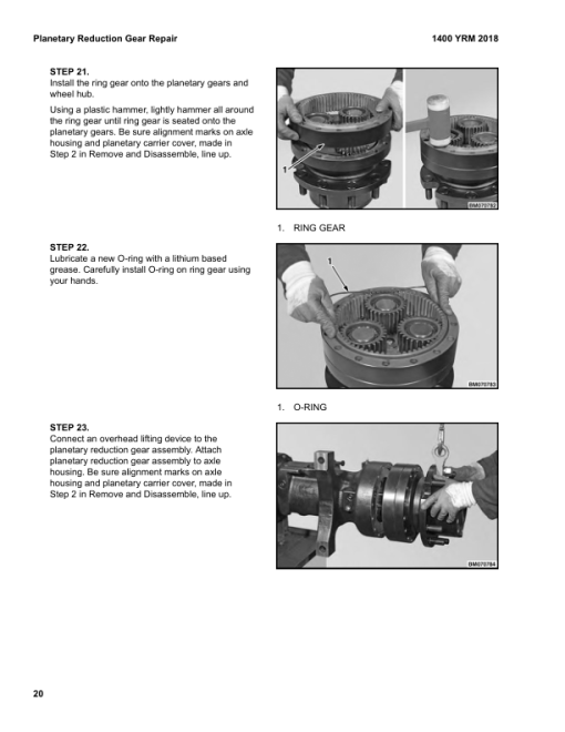 Yale ERP170VN, ERP175VN36, ERP190VN Forklift A410 Service Repair Manual - Image 5