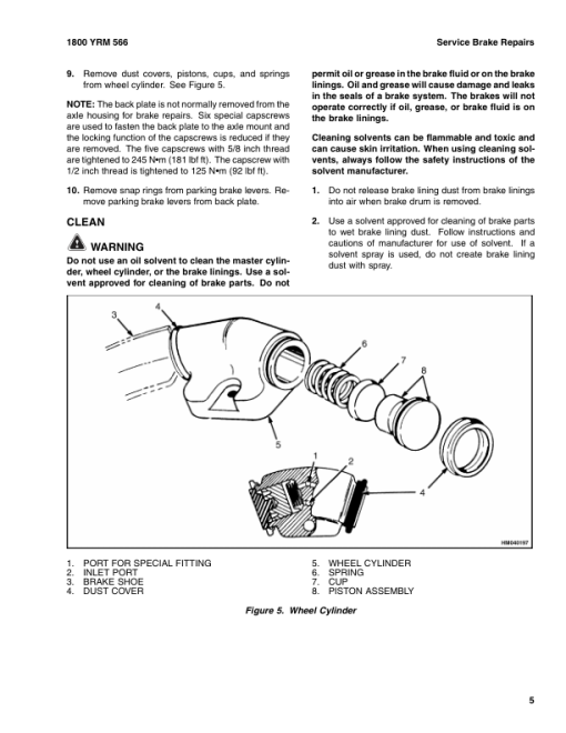 Yale ERP20ALF, ERP25ALF, ERP30ALF Forklift D216 Series Repair Manual - Image 5