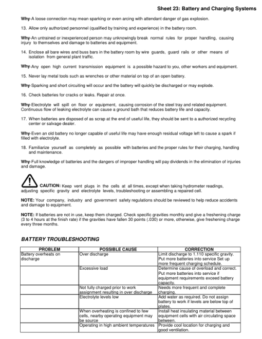 Yale ESC030ZA, ESC035ZA, ESC040ZA, ESC050ZA Forklift Z945 Series Repair Manual - Image 5