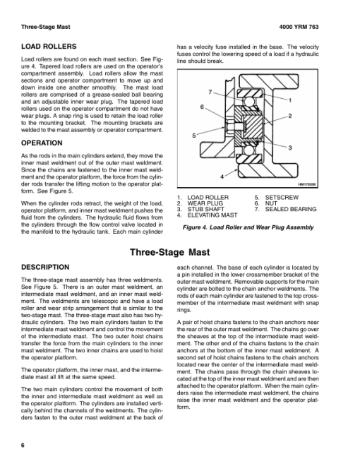 Yale FS030BF Order Picker A497 Service Repair Manual - Image 2