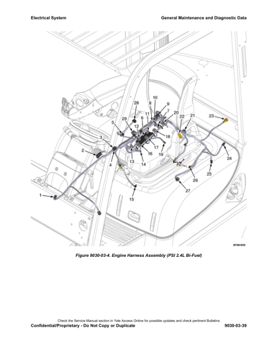 Yale GC040VX, GC050VX, GC055SVX, GC060VX, GC070VX Forklift A910 Service Repair Manual - Image 5