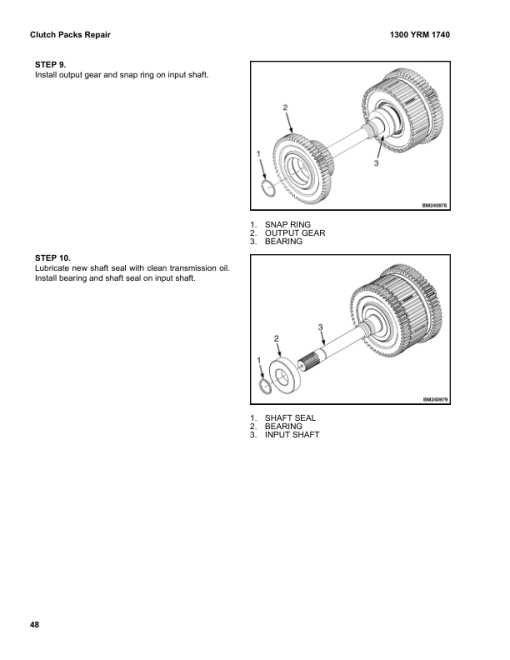 Yale GC040VX, GC050VX, GC055SVX, GC60VX, GC070VX Forklift C910 Series Repair Manual - Image 5