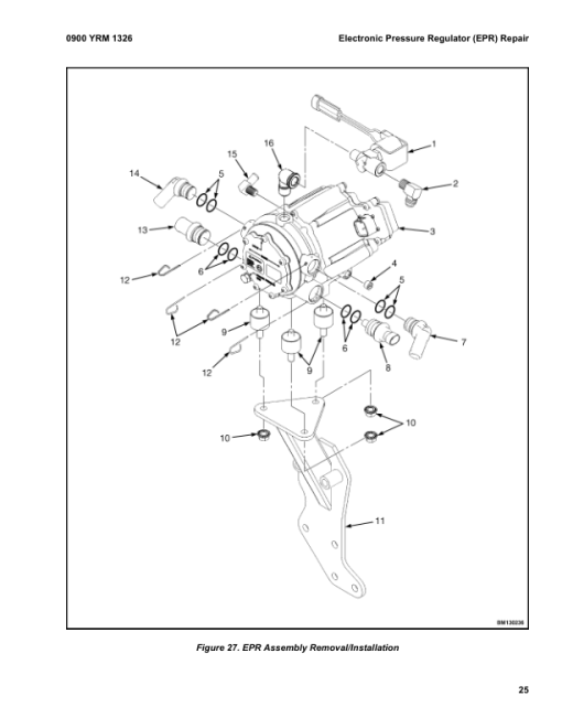 Yale GDP030VX, GDP035VX, GDP040VX, GDP040SVX Forklift C810 Service Repair Manual - Image 5