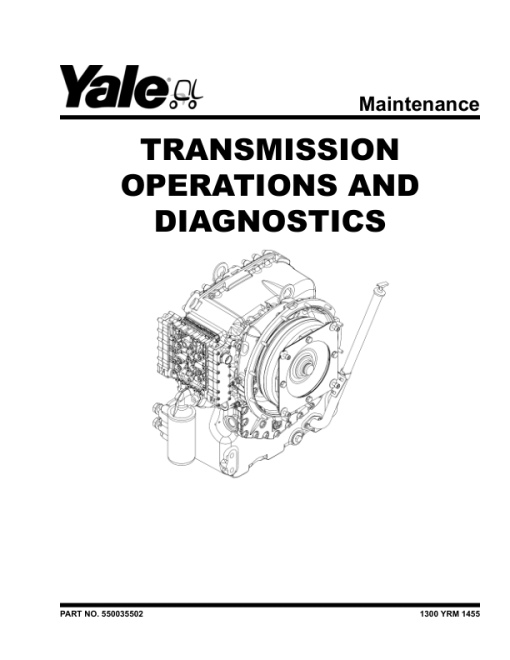 Yale GDP130EC, GDP140EC, GDP160EC Forklift F877 Series Repair Manual - Image 3