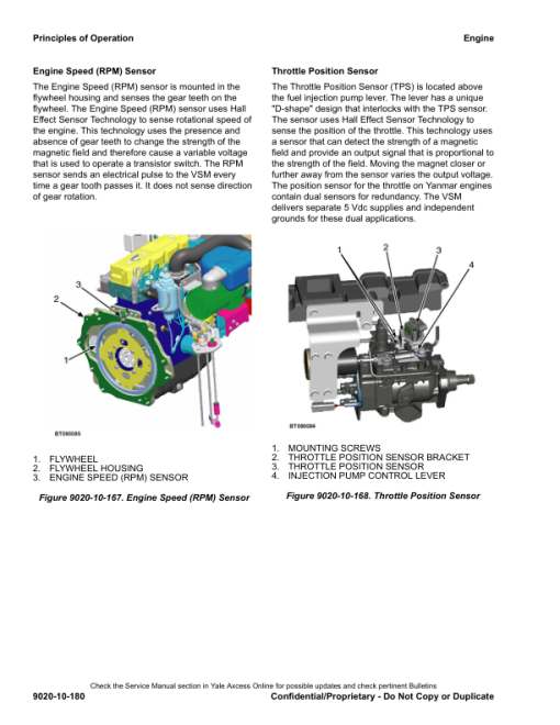 Yale GDP170VX, GDP175VX36, GDP190VX Forklift C909 Series Repair Manual - Image 4