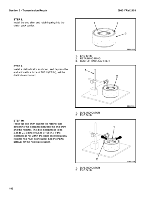 Yale GDP190DC, GDP210DC, GDP230DC, GDP230DCS, GDP250DC, GD280DC Forklift H876 Series Repair Manual - Image 2