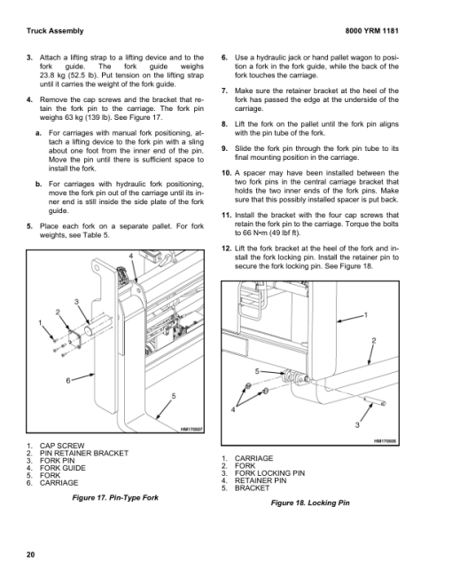 Yale GDP190DC, GDP210DC, GDP230DC, GDP230DCS, GDP250DC, GDP280DC Forklift F876 Series Repair Manual - Image 3