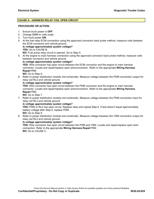 Yale GDP40VX5, GDP40VX6, GDP45VX6, GDP50VX, GDP55VX Forklift F813 Series Repair Manual - Image 2