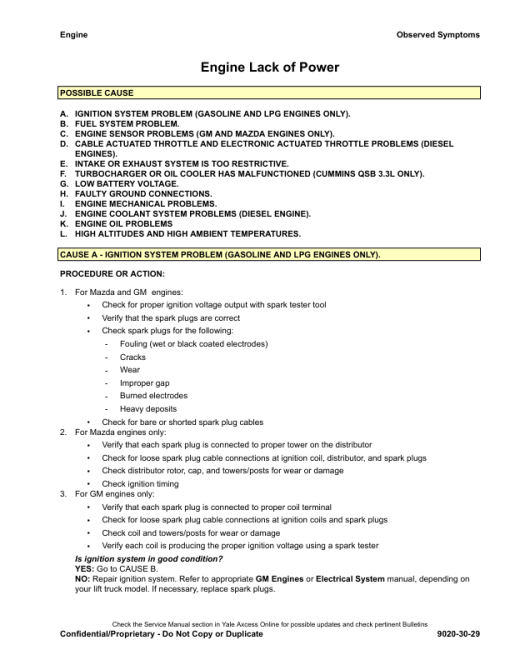 Yale GDP40VX5, GDP40VX6, GDP45VX6, GDP50VX, GDP55VX Forklift F813 Series Repair Manual - Image 4