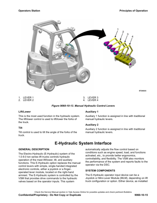 Yale GDP40VX5, GDP40VX6, GDP45VX6, GDP50VX, GDP55VX Forklift J813 Series Repair Manual - Image 3