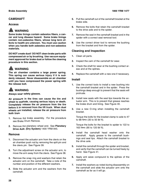 Yale GDP80DC, GDP90DC, GDP100DC, GDP100DCS, GDP120DC Forklift E876 Series Repair Manual - Image 4