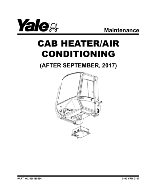 Yale GDP80DC, GDP90DC, GDP100DC, GDP100DCS, GDP120DC Forklift G876 Series Repair Manual - Image 5