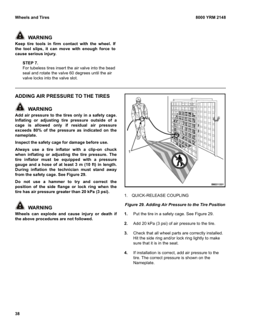 Yale GDP80DC, GDP90DC, GDP100DC, GDP100DCS, GDP120DC Forklift H876 Series Repair Manual - Image 4